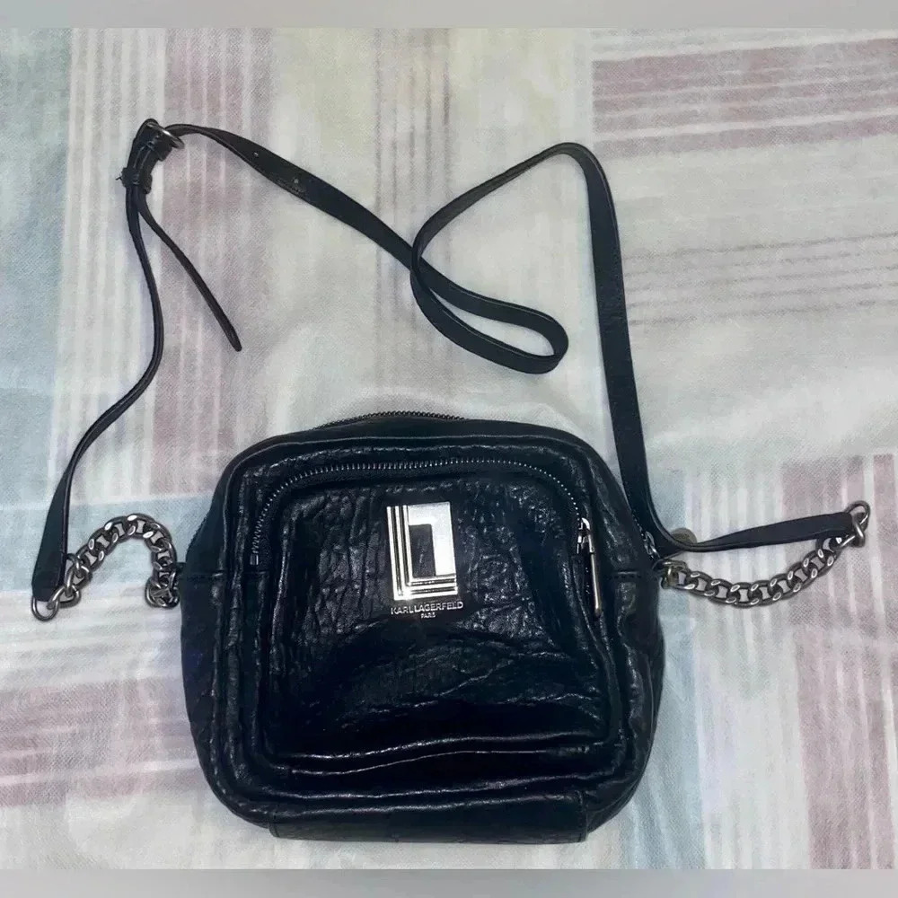 🌸 Karl Lagerfeld 🌸 100% Leather 🌸 Crossbody bag 🌸 Brand new 🌸